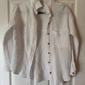 White Button-Up Shirt